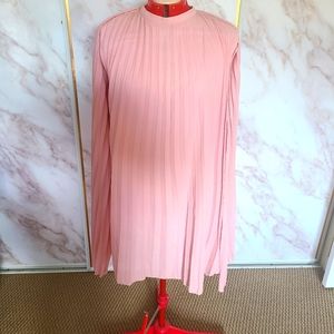 Brand new, never worn pink pleated dress, Size XL, Shein